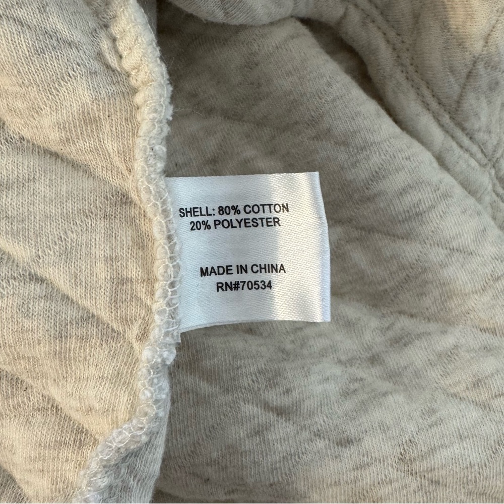 Orvis Quilted Pullover Sweatshirt Size Small - Picture 7 of 9